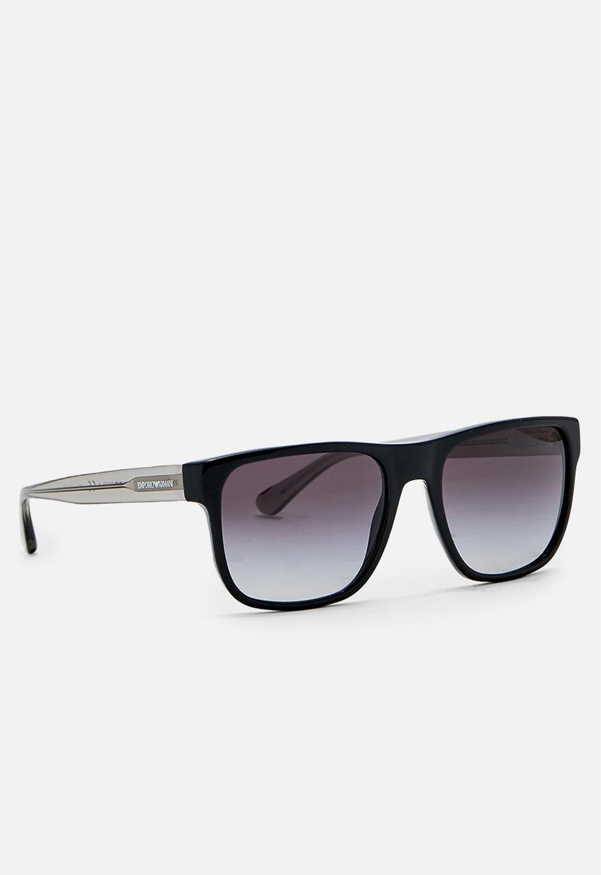 Emporio Armani - Emporio Armani 0ea4163 56 essential leisure sunglasses - shiny black