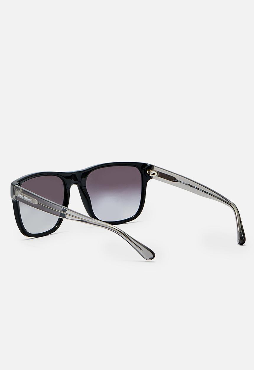 Emporio Armani - Emporio Armani 0ea4163 56 essential leisure sunglasses - shiny black