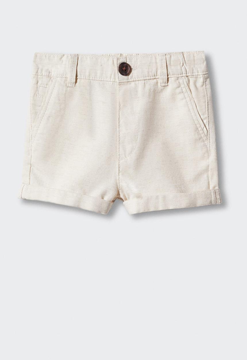 MANGO - Bermuda shorts calateab - sand