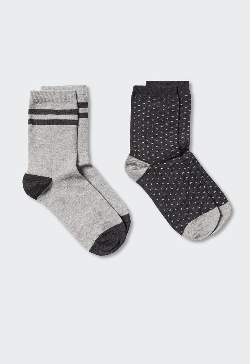 MANGO - Socks lucas - dark grey