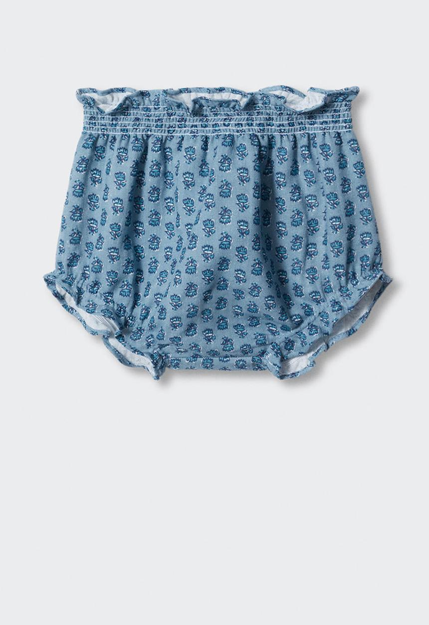 MANGO - Shorts jaipurnb - blue