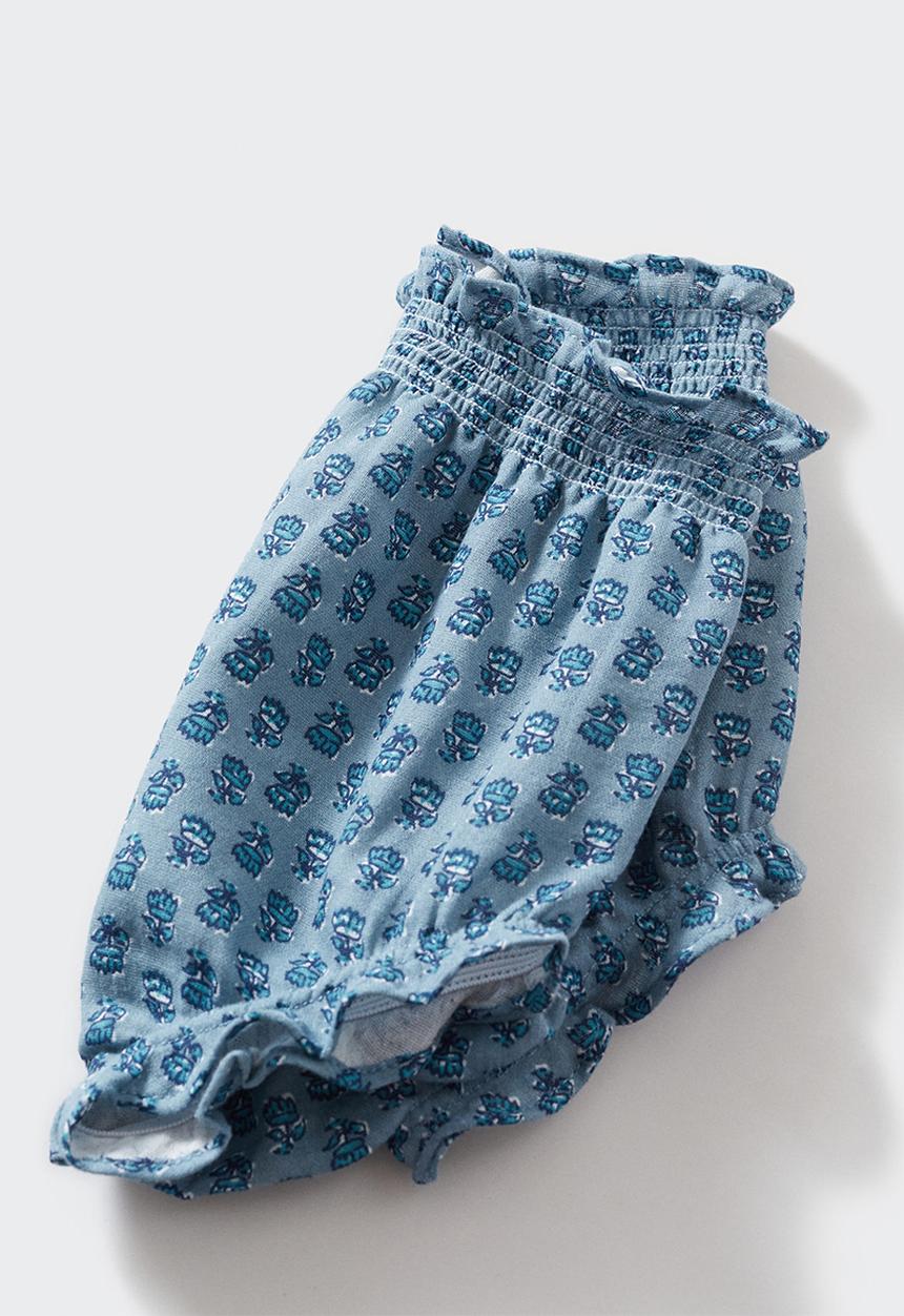 MANGO - Shorts jaipurnb - blue