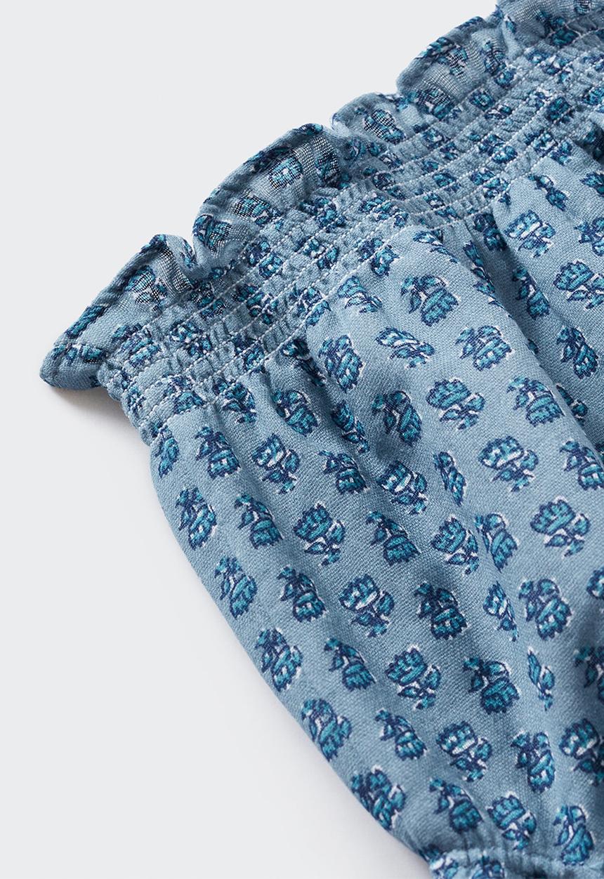 MANGO - Shorts jaipurnb - blue