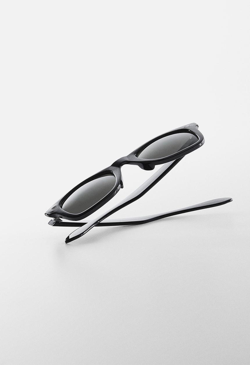 MANGO - Sunglasses alberto - black