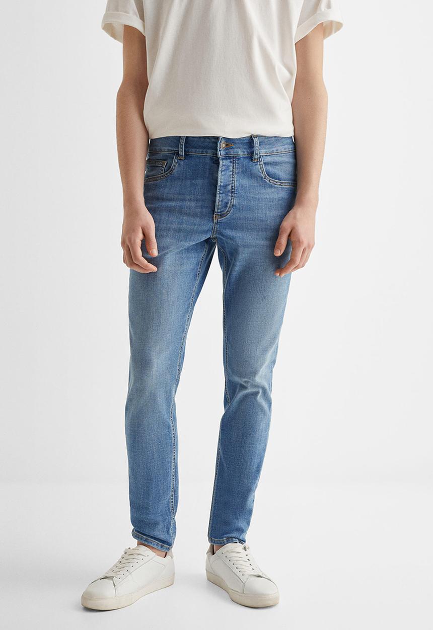 MANGO - Jeans slim fit - denim
