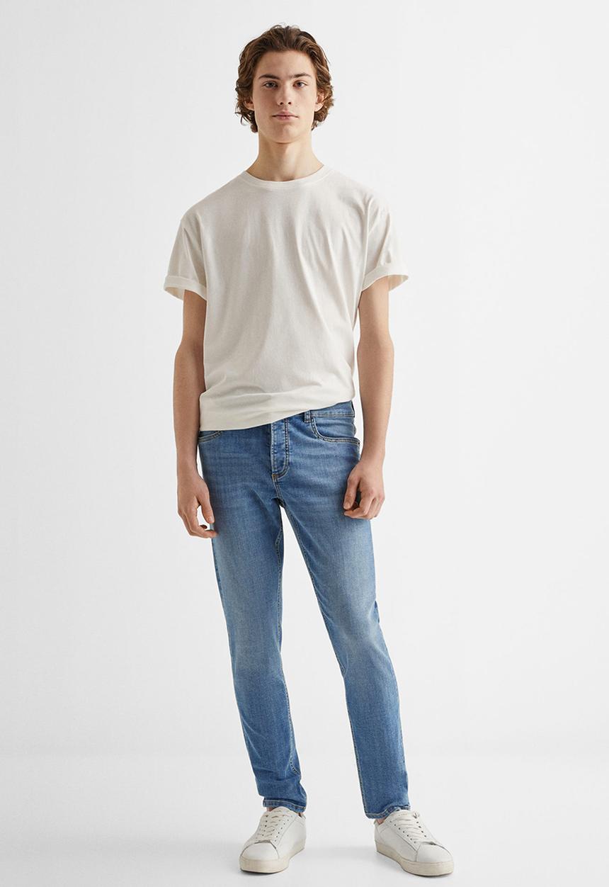 MANGO - Jeans slim fit - denim