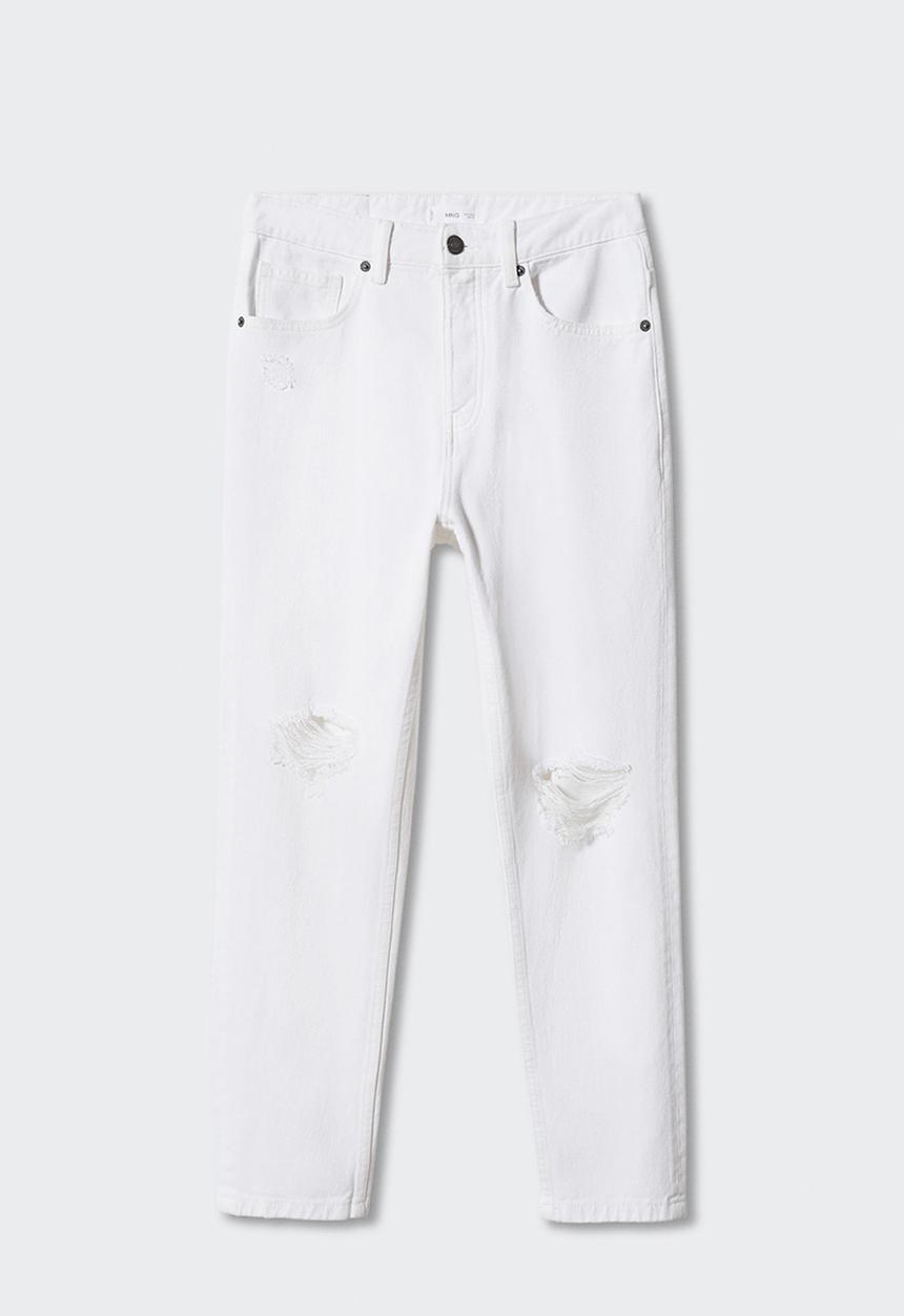 MANGO - Jeans tapfitbr - whiite