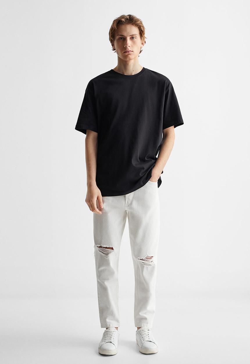 MANGO - Jeans tapfitbr - whiite