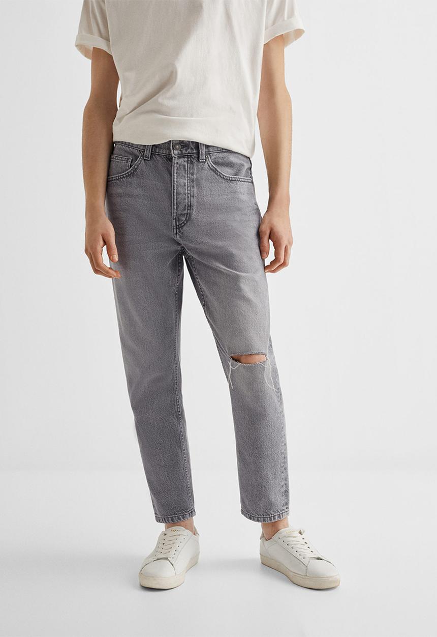 MANGO - Jeans tapfitbr - grey