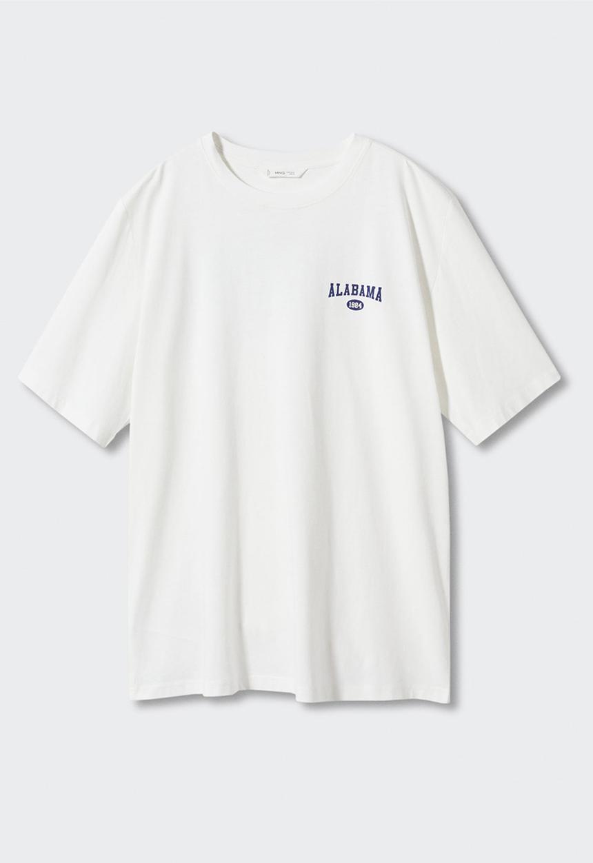 MANGO - T-shirt cityb - off white