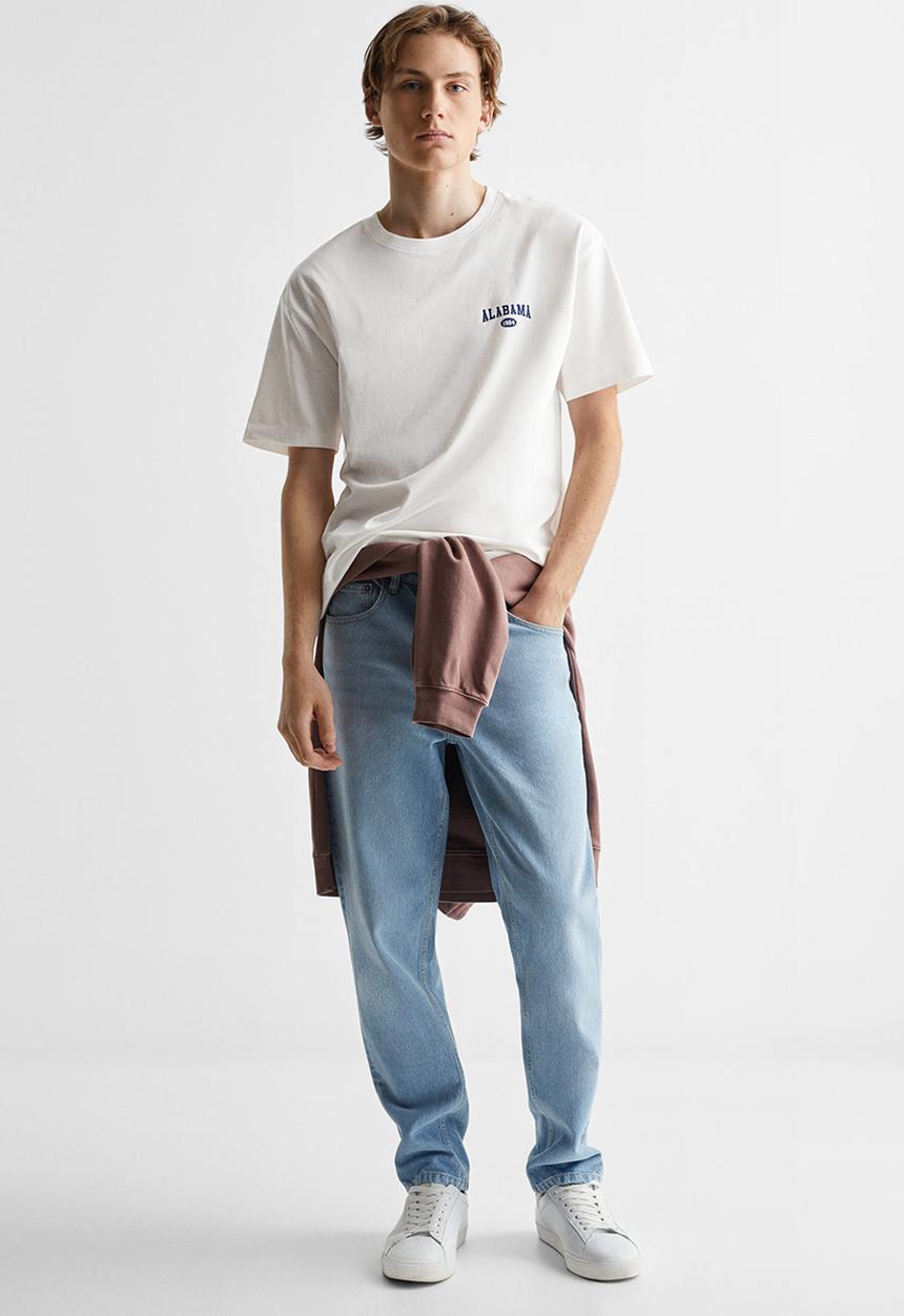 MANGO - T-shirt cityb - off white