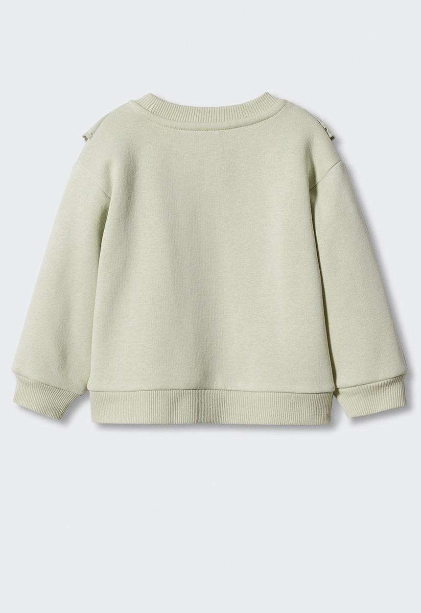 MANGO - Sweatshirt lisa - pastel green