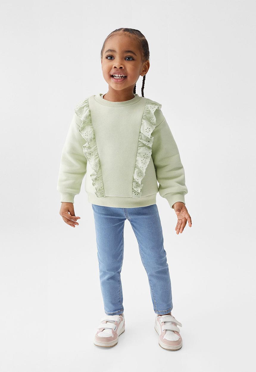 MANGO - Sweatshirt lisa - pastel green