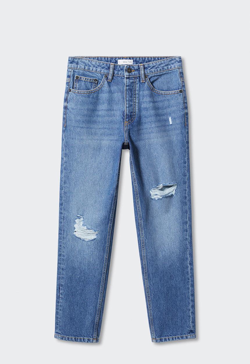 MANGO - Jeans regfitbr - denim