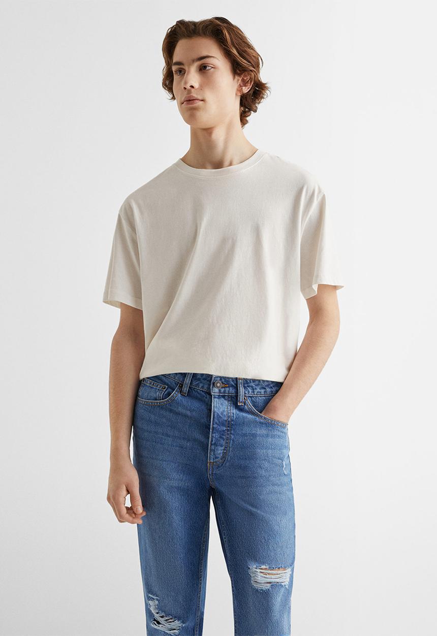 MANGO - Jeans regfitbr - denim