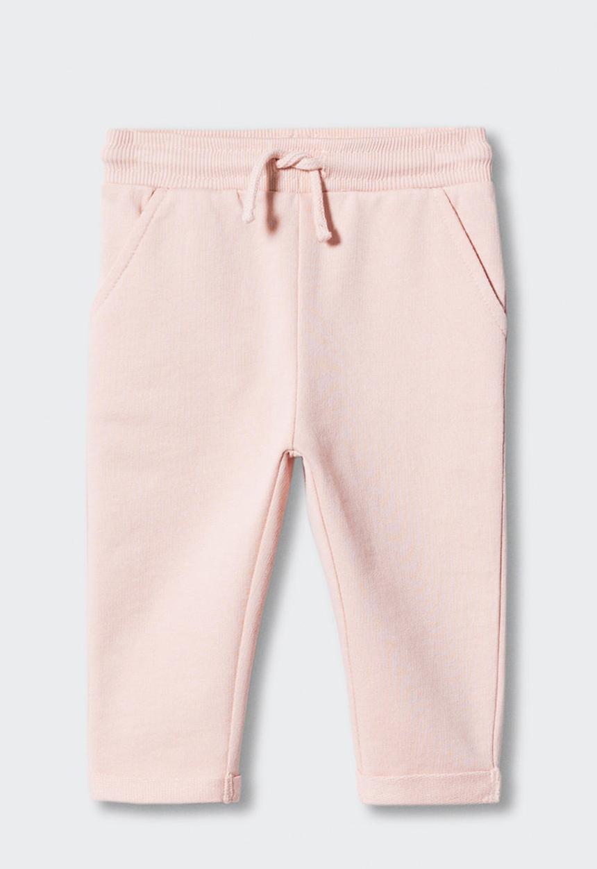 MANGO - Trousers vienab - pink