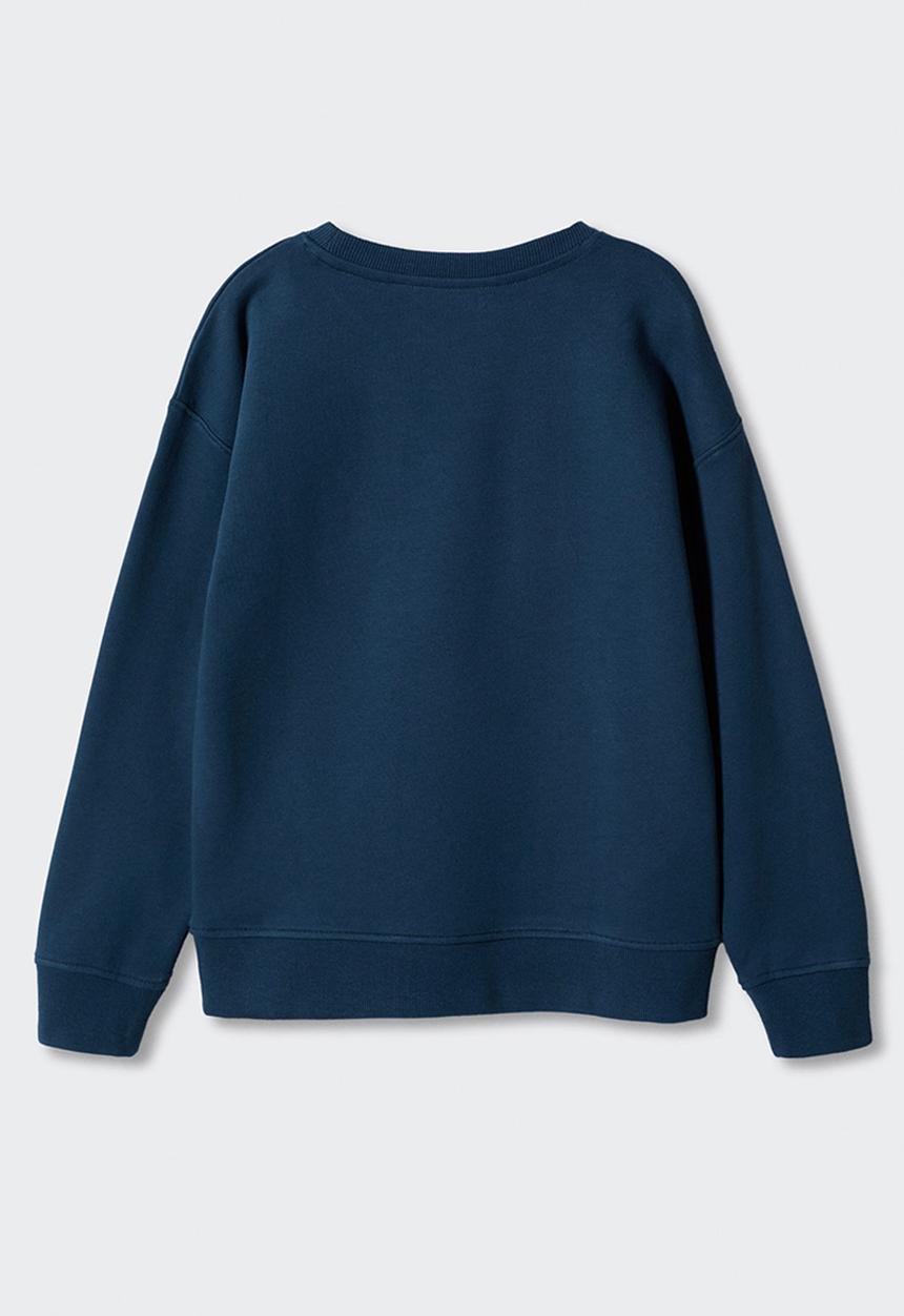 MANGO - Sweatshirt riding - blue