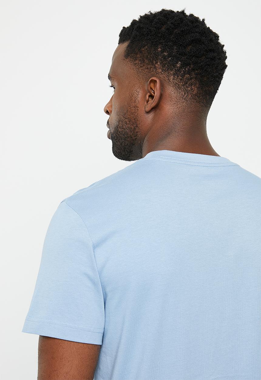 Calvin Klein - 2 Pack monologo T-shirt - iceland blue & ck black