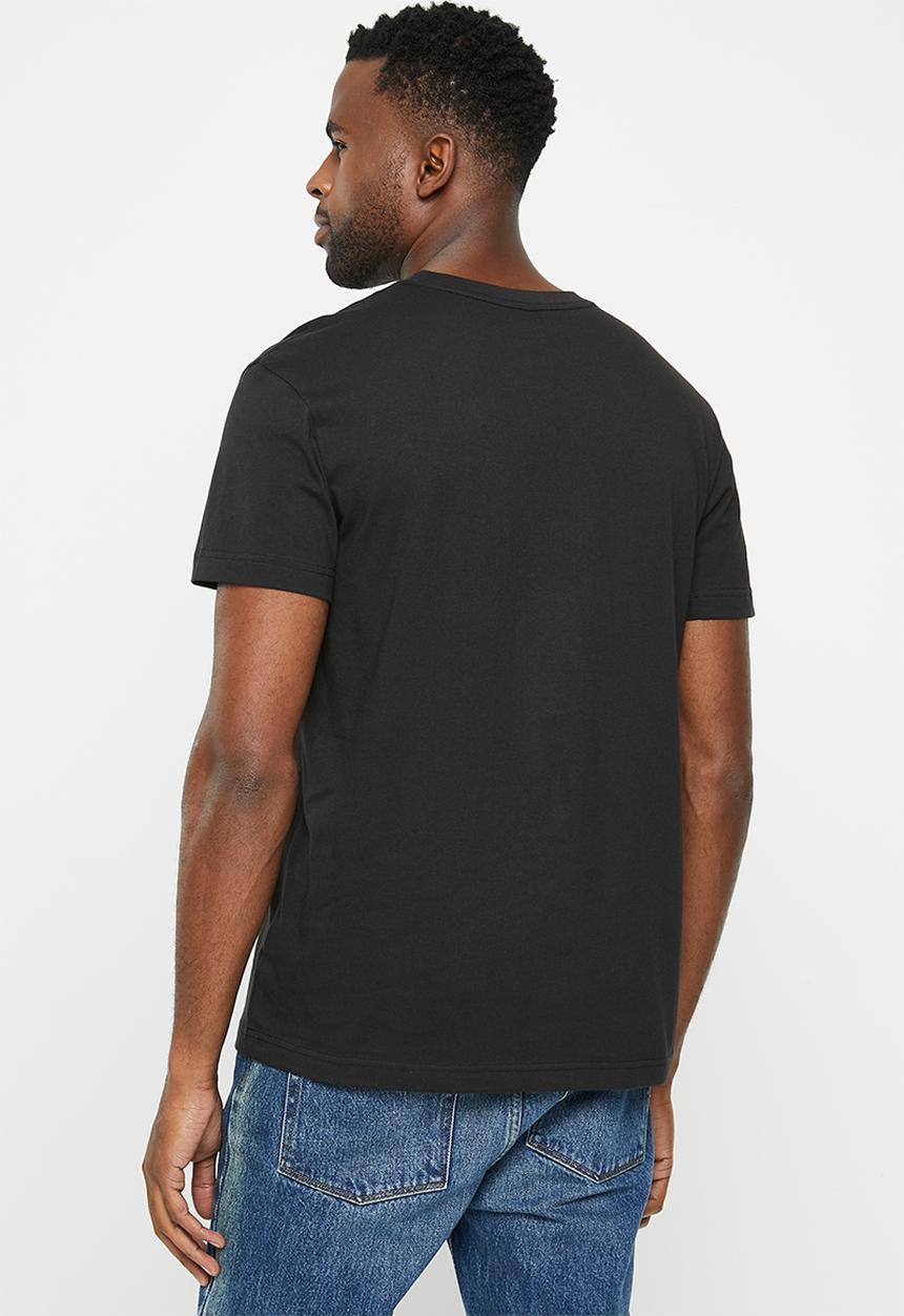 Calvin Klein - 2 Pack monologo T-shirt - iceland blue & ck black