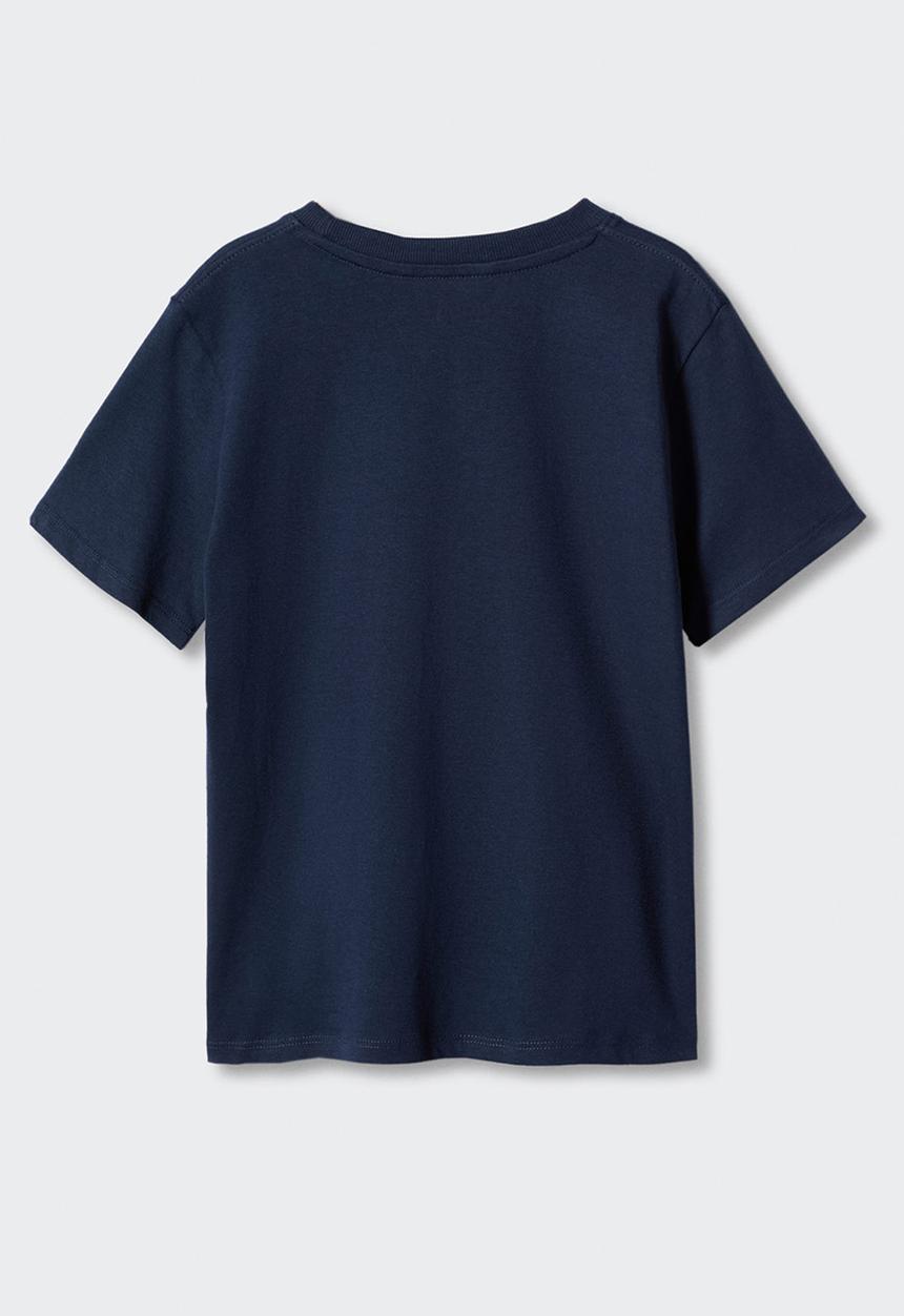 MANGO - T-shirt venice - navy