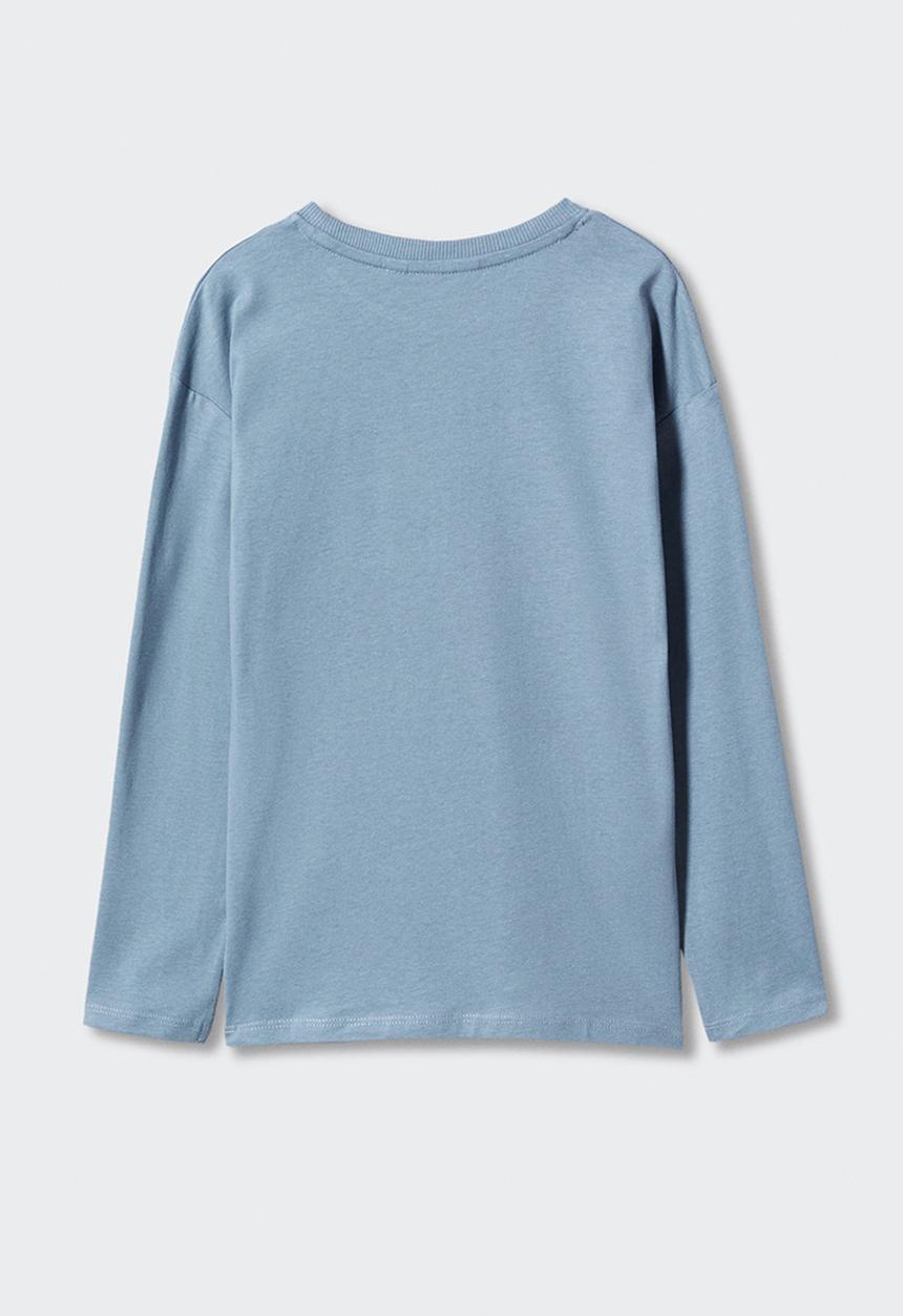 MANGO - T-shirt stay - blue