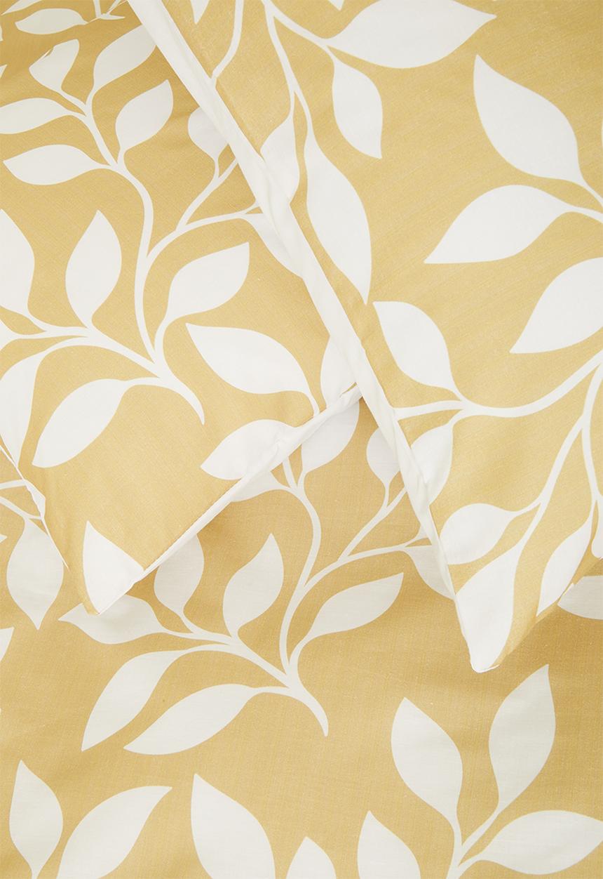 Sixth Floor - Sunny daze printed polycotton duvet cover set - yellow