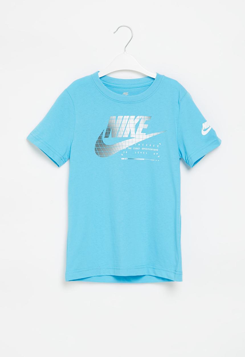 Nike - Nkb club seasonal short sleeve tee - baltic blue