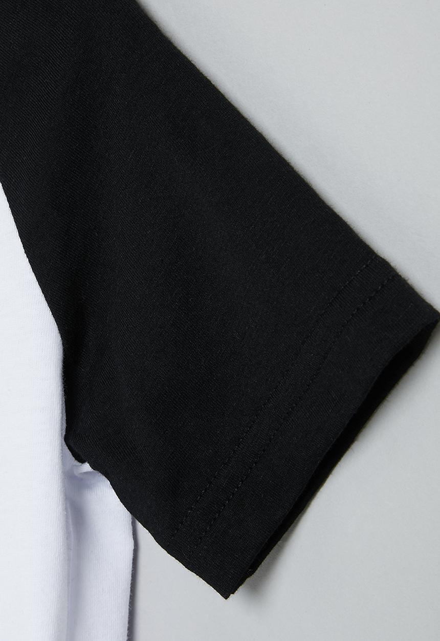 Nike - Nkb b nsw futura raglan tee - white & black