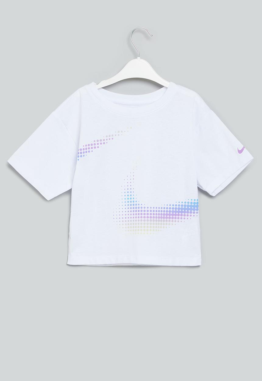 Nike - Nkg double dot swoosh tee - white