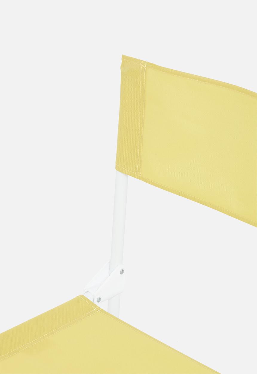 H&S - Folding beach chair- yellow
