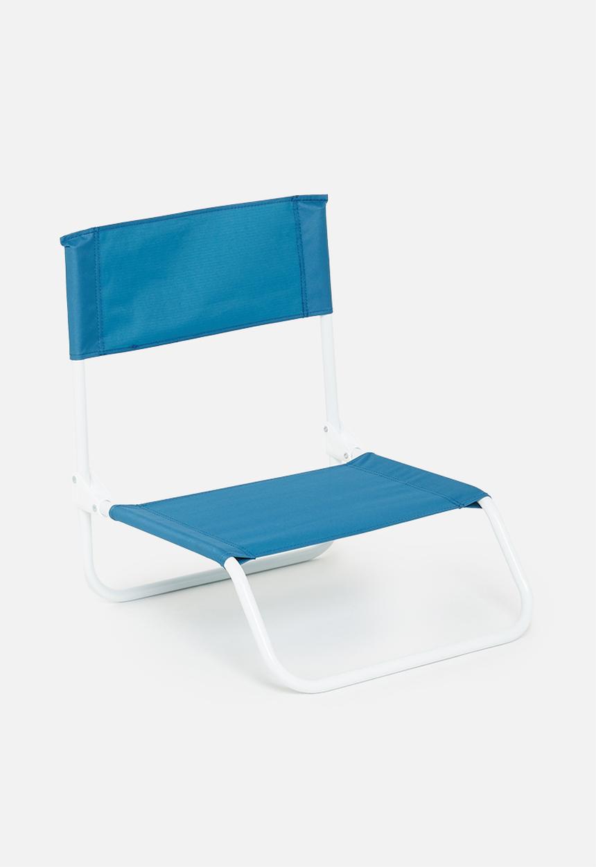 H&S - Folding beach chair- blue