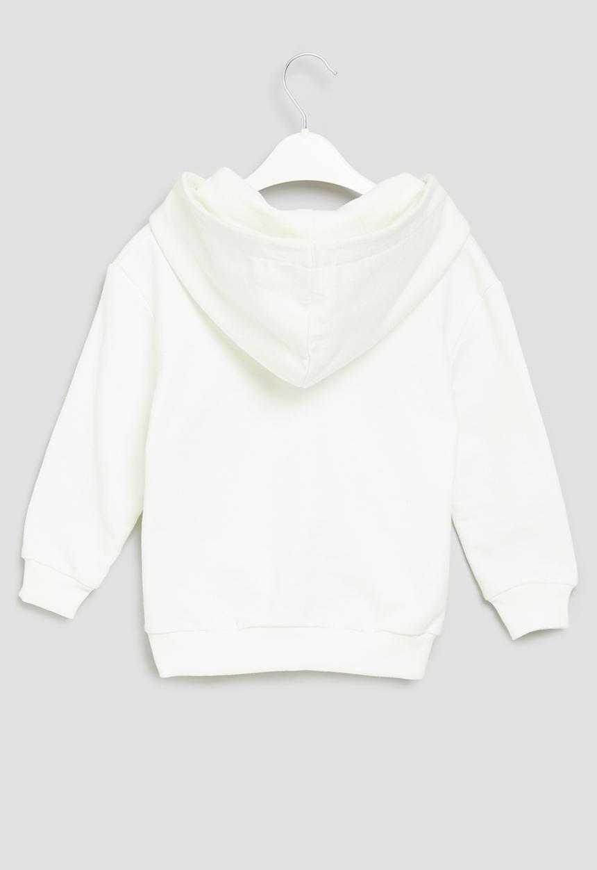 Superbalist - Younger girls graphic hoodie - ecru