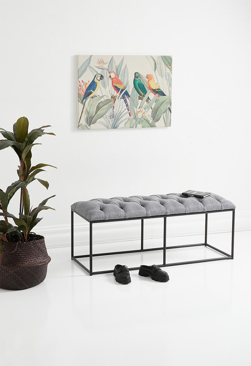 Blockhouse - Finnley bench - charcoal