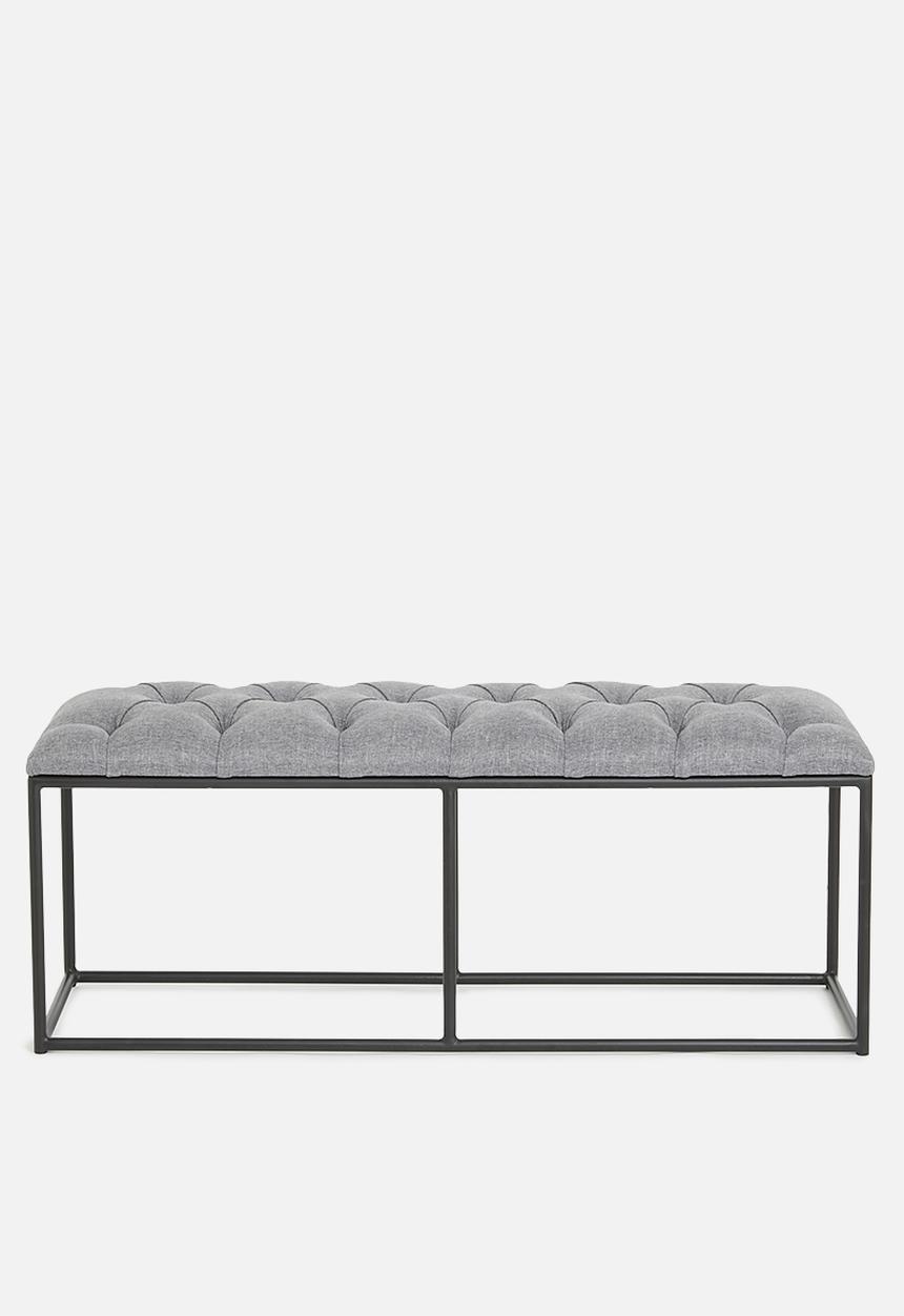 Blockhouse - Finnley bench - charcoal