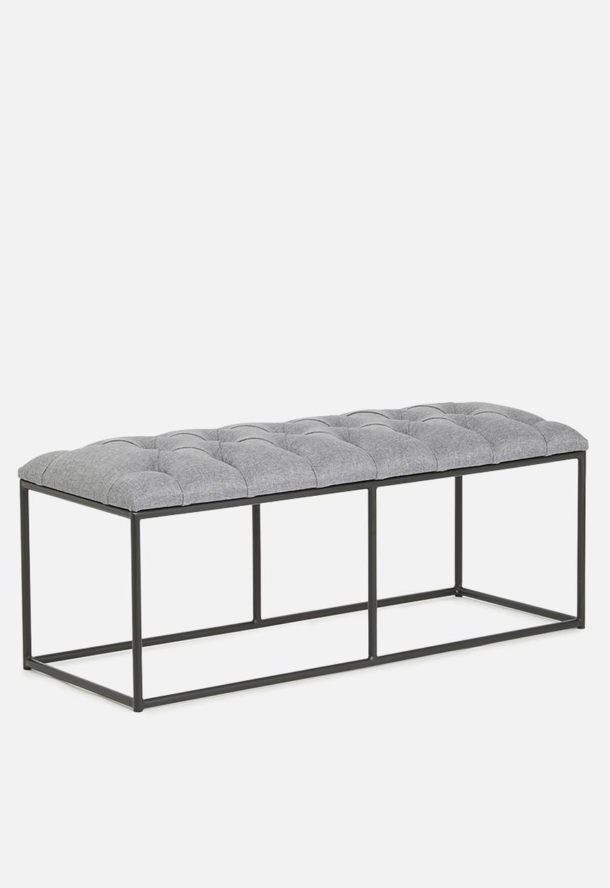 Blockhouse - Finnley bench - charcoal