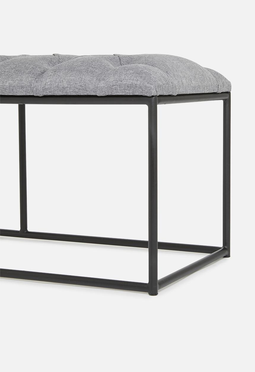 Blockhouse - Finnley bench - charcoal