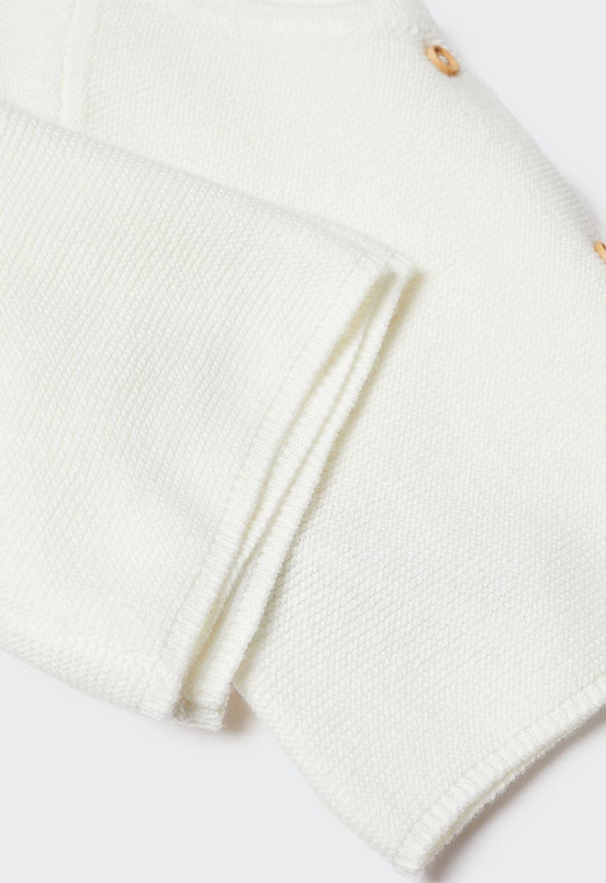 MANGO - Cardigan pattyb4 - off white