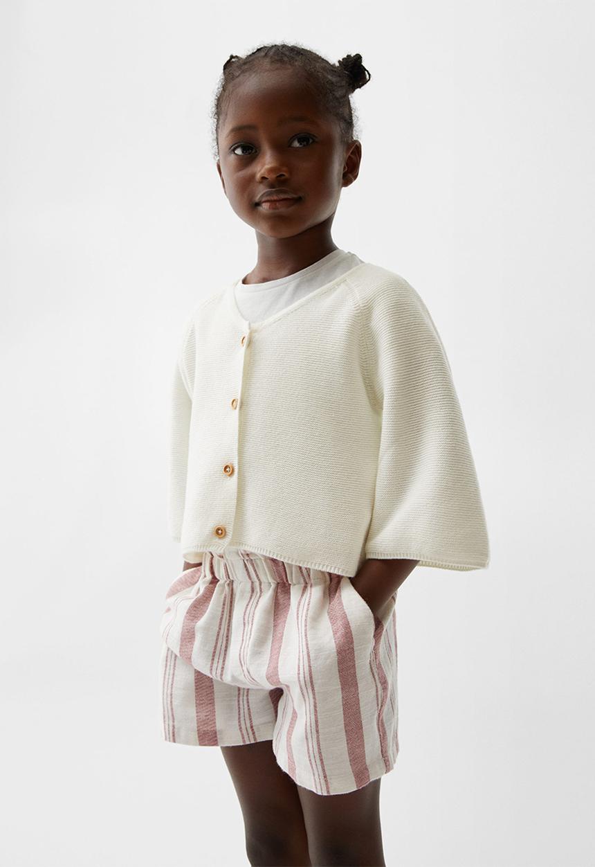 MANGO - Cardigan pattyb4 - off white