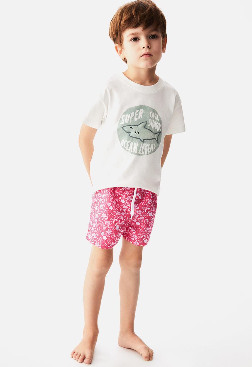 MANGO - Swimming trunks cerezab - medium pink