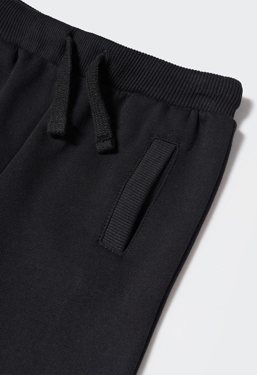 MANGO - Trousers mateo - black