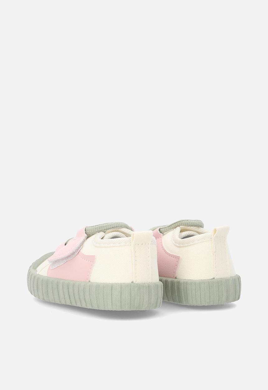 Pop Candy - Chunky sole front lace sneakers - pink  