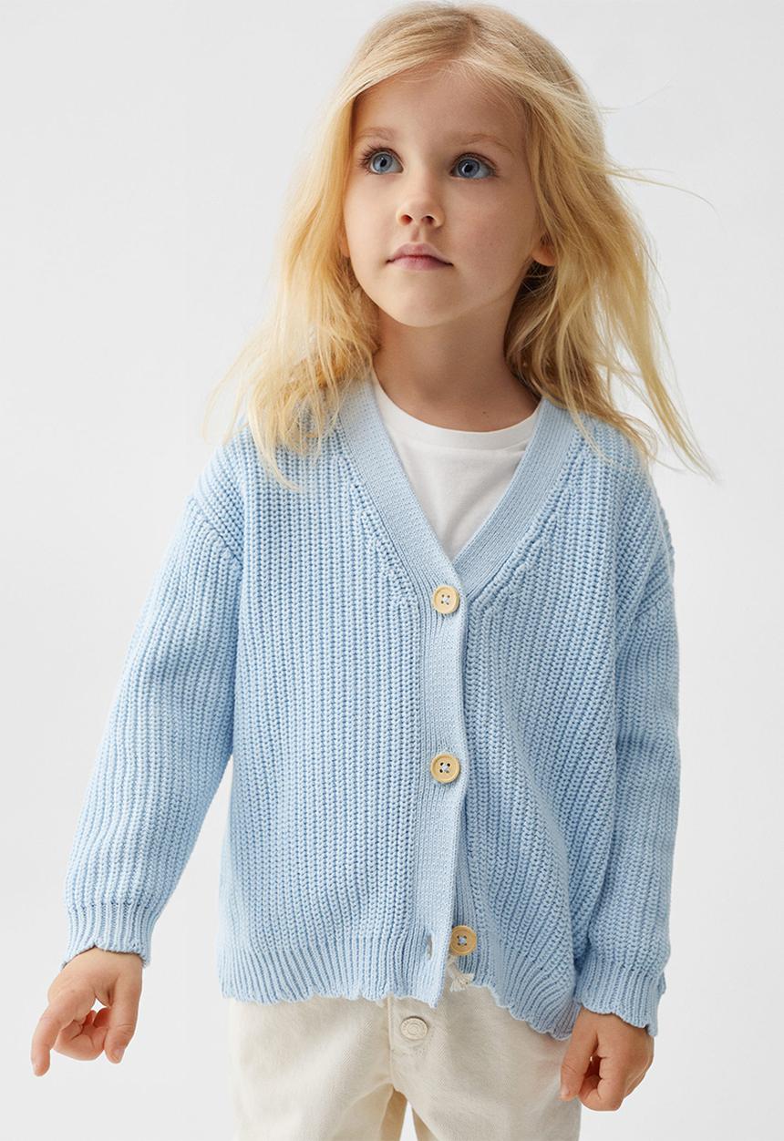 MANGO - Cardigan belen - blue