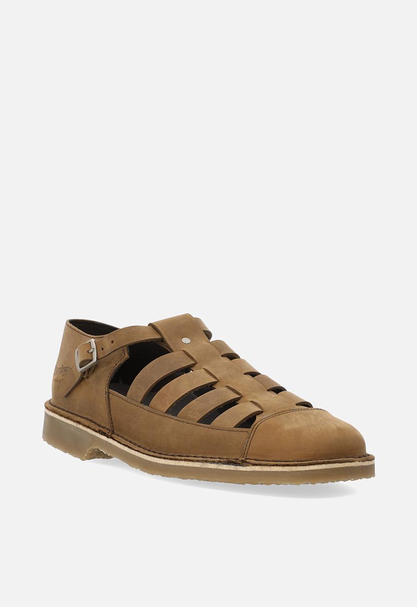 Grasshoppers - Jasper leather slip-on - mocca