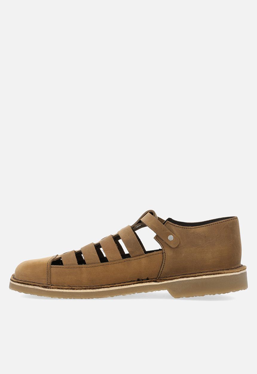 Grasshoppers - Jasper leather slip-on - mocca