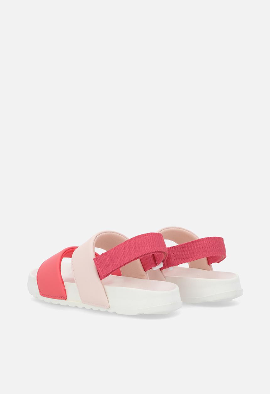 Pop Candy - Girls sling back slides-pink multi