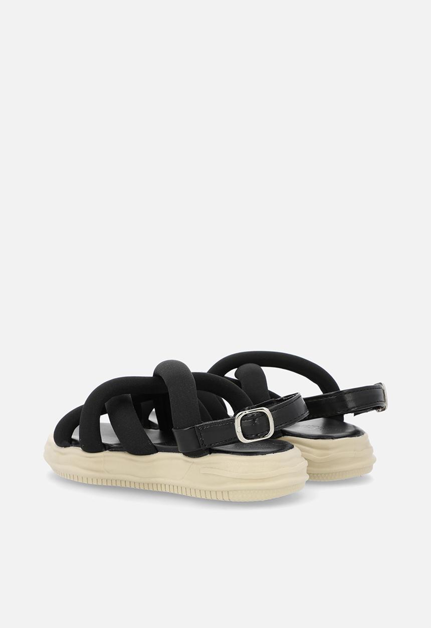 Pop Candy - Criss cross sandals - black