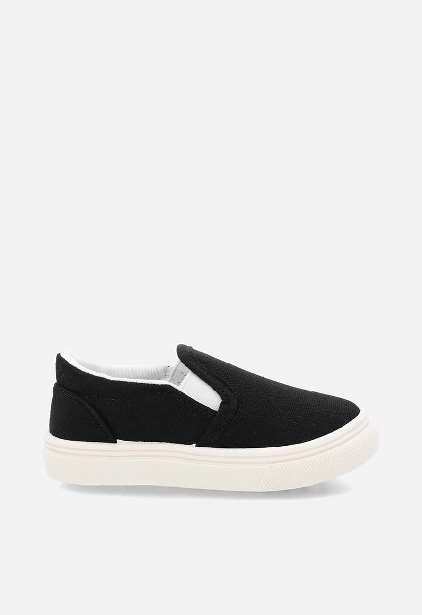 Pop Candy - Boys slip on sneaker - black
