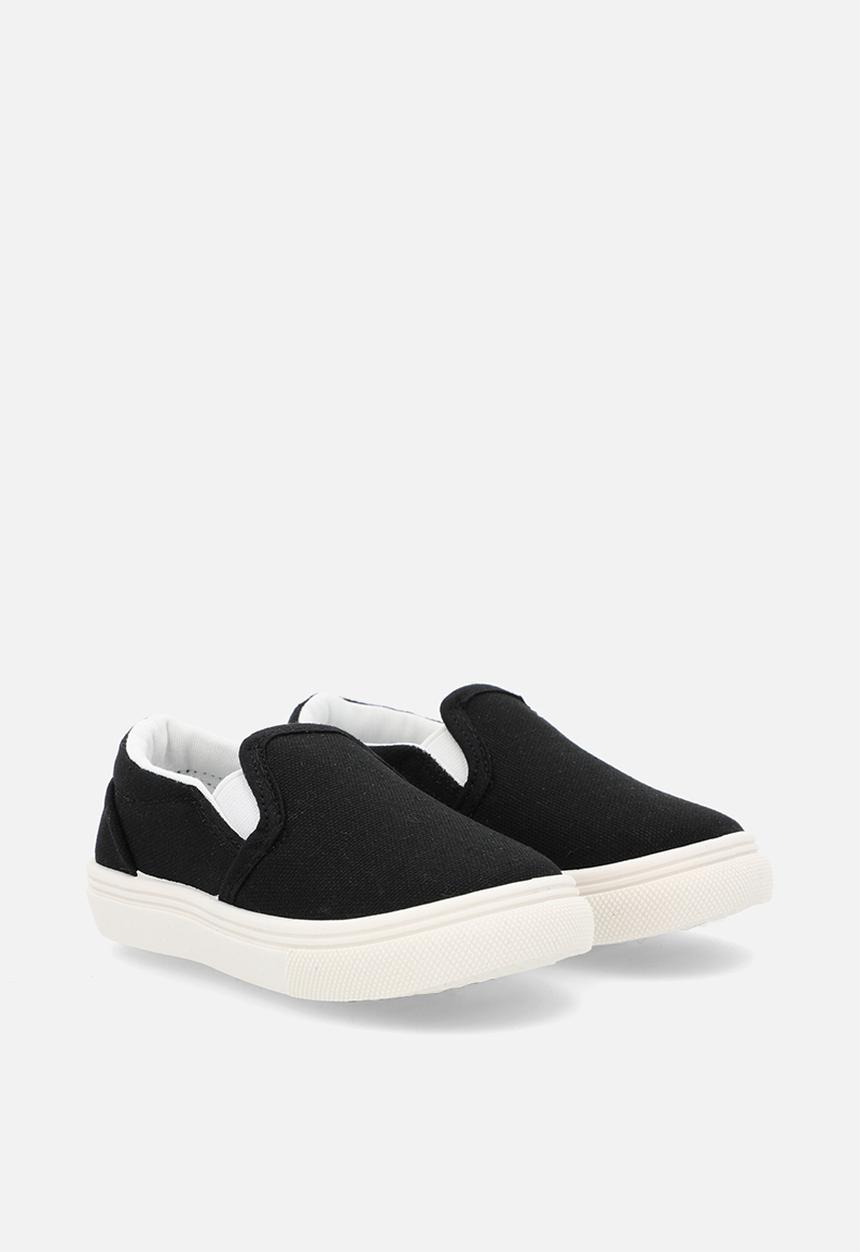 Pop Candy - Boys slip on sneaker - black