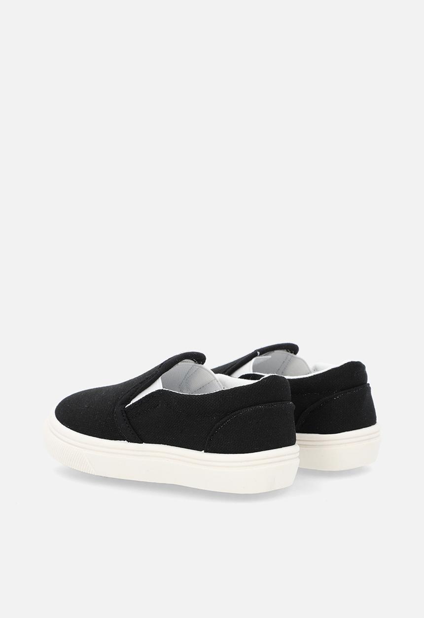 Pop Candy - Boys slip on sneaker - black