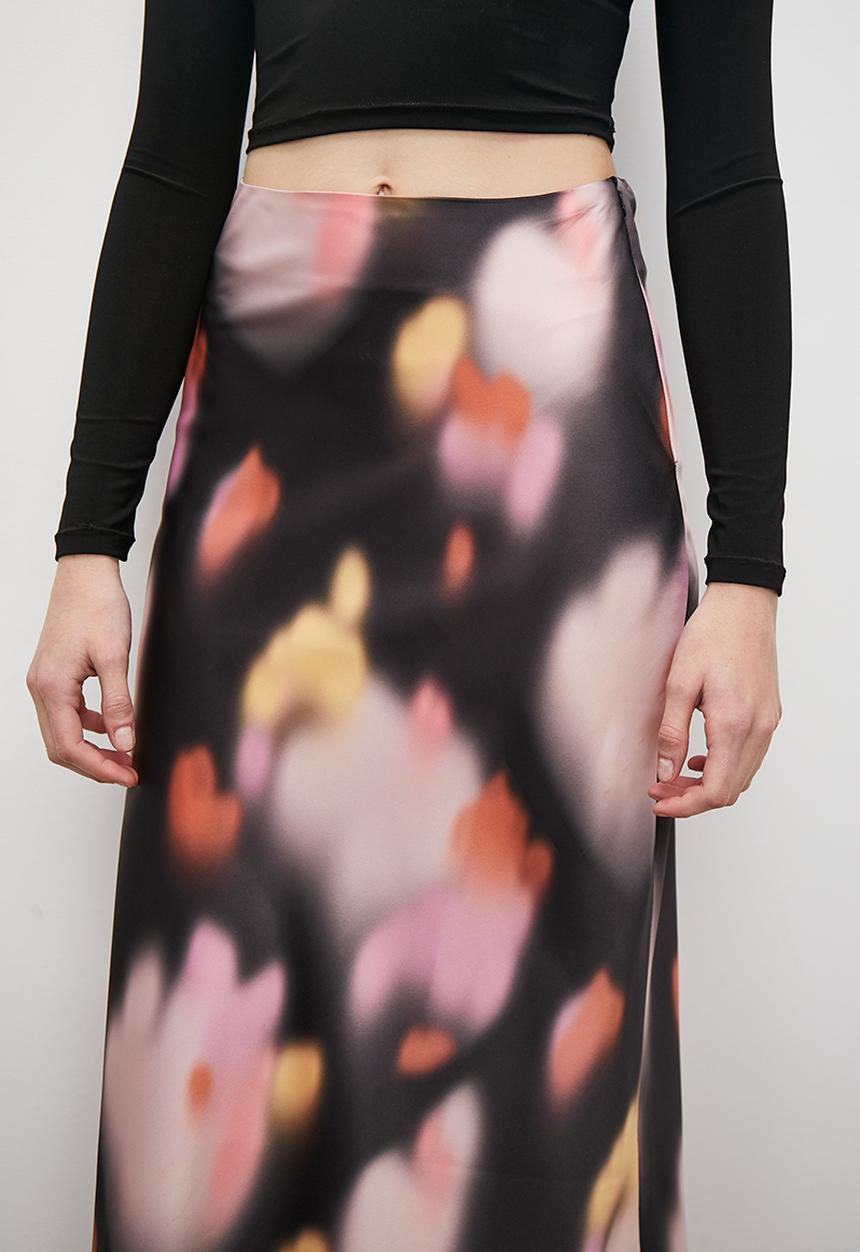 Superbalist - Bias slip midi - diffused floral